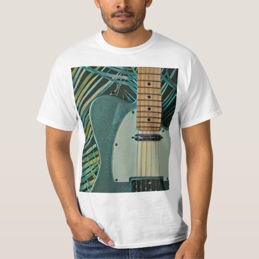 ギタリストのボーイフレンドへの贈り物 Tシャツ (正面)