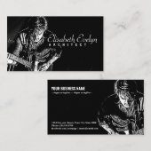 ギタリストのマンミュージックr565g 名刺 (正面/裏面)