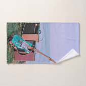ギタリストの友人への贈り物 ハンドタオル (ハンドタオル)