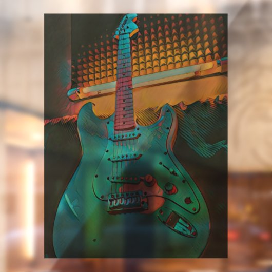 ギタリストの夫へのギフト ウィンドウサイン (シート2)