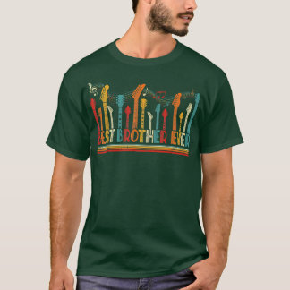 ギタリストの父最高のよりブラザー・ギターの父親 Tシャツ