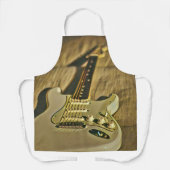 ギタリストの誕生日プレゼント エプロン (正面)