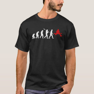ギタリストの進化の誇り ロックギタリスト 音楽 Tシャツ