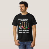 ギタリストの面白い名言 Tシャツ (正面フル)