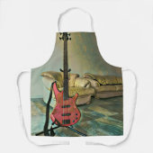 ギタリストへのギフト エプロン (正面)