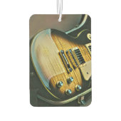 ギタリストへのギフト カーエアーフレッシュナー (裏面)