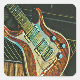 ギタリストへのギフト スクエアシール