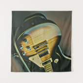 ギタリストへのギフト タペストリー (正面(横))