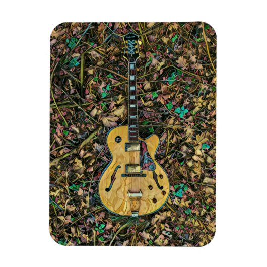 ギタリストへのギフト マグネット (縦)