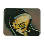 ギタリストへのギフト マグネット (横)