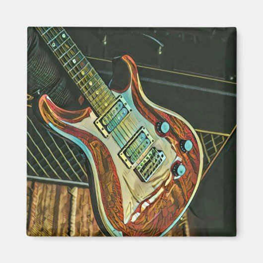ギタリストへのギフト マグネット (正面)