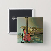 ギタリストへのギフト 缶バッジ (正面&裏面)