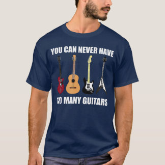ギタリストへのプレゼントに最適 ギター好きのためのギフト Tシャツ