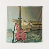 ギタリストへのプレゼント タペストリー (正面)