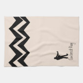 ギタリストカスタムラグアートデコカスタムタオル キッチンタオル (横)