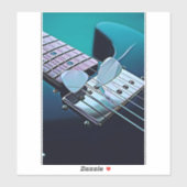 ギタリストカッコいいギフト シール (シート)