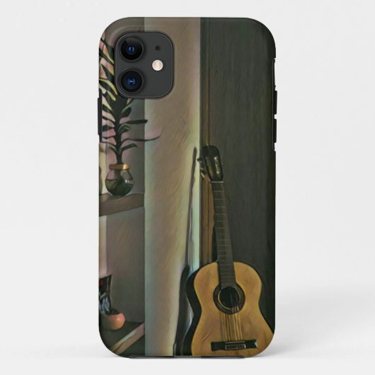 ギタリストカッコいいギフト Case-Mate iPhoneケース (裏面)