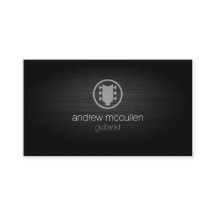 ギタリストギターアイコンつや消しメタルミュージシャン