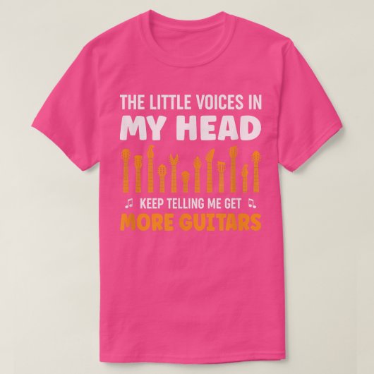 ギタリストギタープレイヤーミュージシャンギタズボイス15 Tシャツ (デザイン正面)