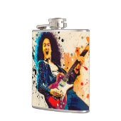 ギタリストクールロック フラスク (左)