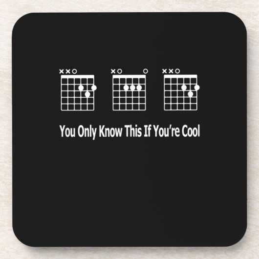 ギタリストパパギタータブミュージカル誕生日 コースター (正面)