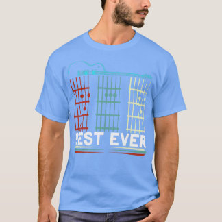 ギタリストパパ音楽ファーザーズデイミュージシャンギター Tシャツ
