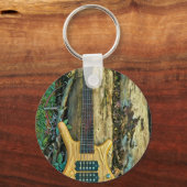 ギタリストミュージシャンへの贈り物 キーホルダー (正面)