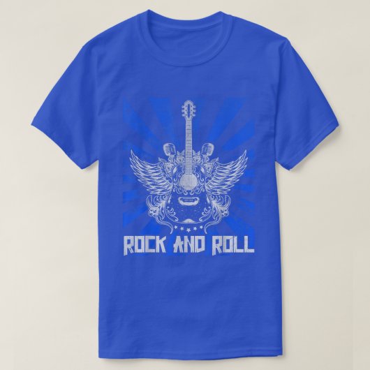 ギタリストミュージシャンギターロックアンドロール1507 Tシャツ (デザイン正面)