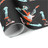 ギタリストロボット ラッピングペーパー (ロールコーナー)