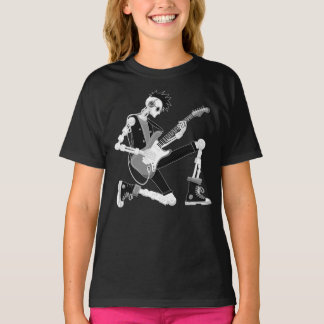 ギタリストロボット Tシャツ