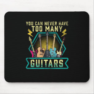 ギタリスト多すぎるギタークリスマスは決して持てない マウスパッド