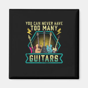 ギタリスト多すぎるギタークリスマスは決して持てない マグネット