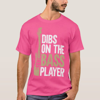 ギタリスト用ミュージシャンミュージックバスファンアコースティック Tシャツ