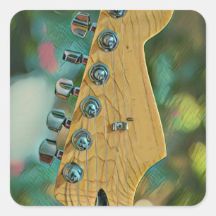 ギタリスト誕生日プレゼント スクエアシール
