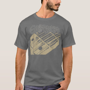 ギタリスト音楽ベース音楽フェスティバルギター Tシャツ