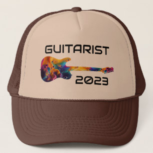 ギタリスト2023ギタカラフルーバンドギフト キャップ
