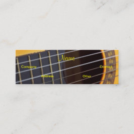 ギタリスト スキニー名刺