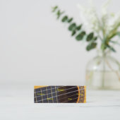 ギタリスト スキニー名刺 (スタンド正面)