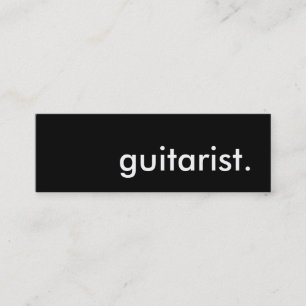 ギタリスト スキニー名刺