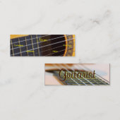 ギタリスト スキニー名刺 (正面/裏面)