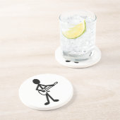 ギタリスト・スティック・フィギュア コースター (側面)