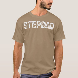ギタリスト・ダディおもしろい・ステプダッド・ミュージック・ギター・ファーザー Tシャツ