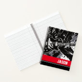 ギタリスト ノートブック (内部)