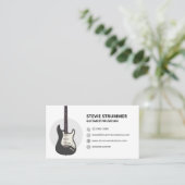 ギタリスト ミュージシャン 名刺 (スタンド正面)