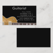 ギタリスト 名刺 (正面/裏面)