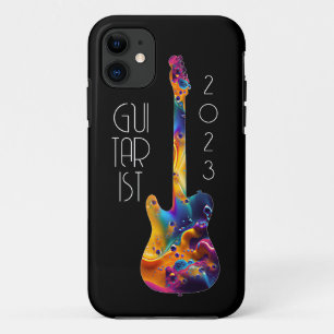 ギタリスト 2023 カラフル ギター バンド ギフト iPhone 11 ケース