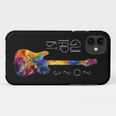 ギタリスト 2023 カラフル ギター バンド ギフト Case-Mate iPhoneケース (裏面(横))