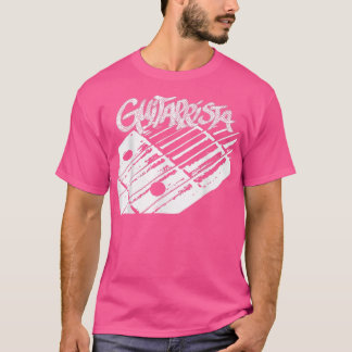 ギタリストBassistバンド音楽フェスティバルギターサイド Tシャツ