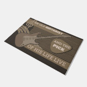 ギタリストDoormat、楽器恋人ギフト ドアマット (アングル)