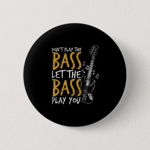 ギタリストLet The Bass Guitar誕生日 缶バッジ